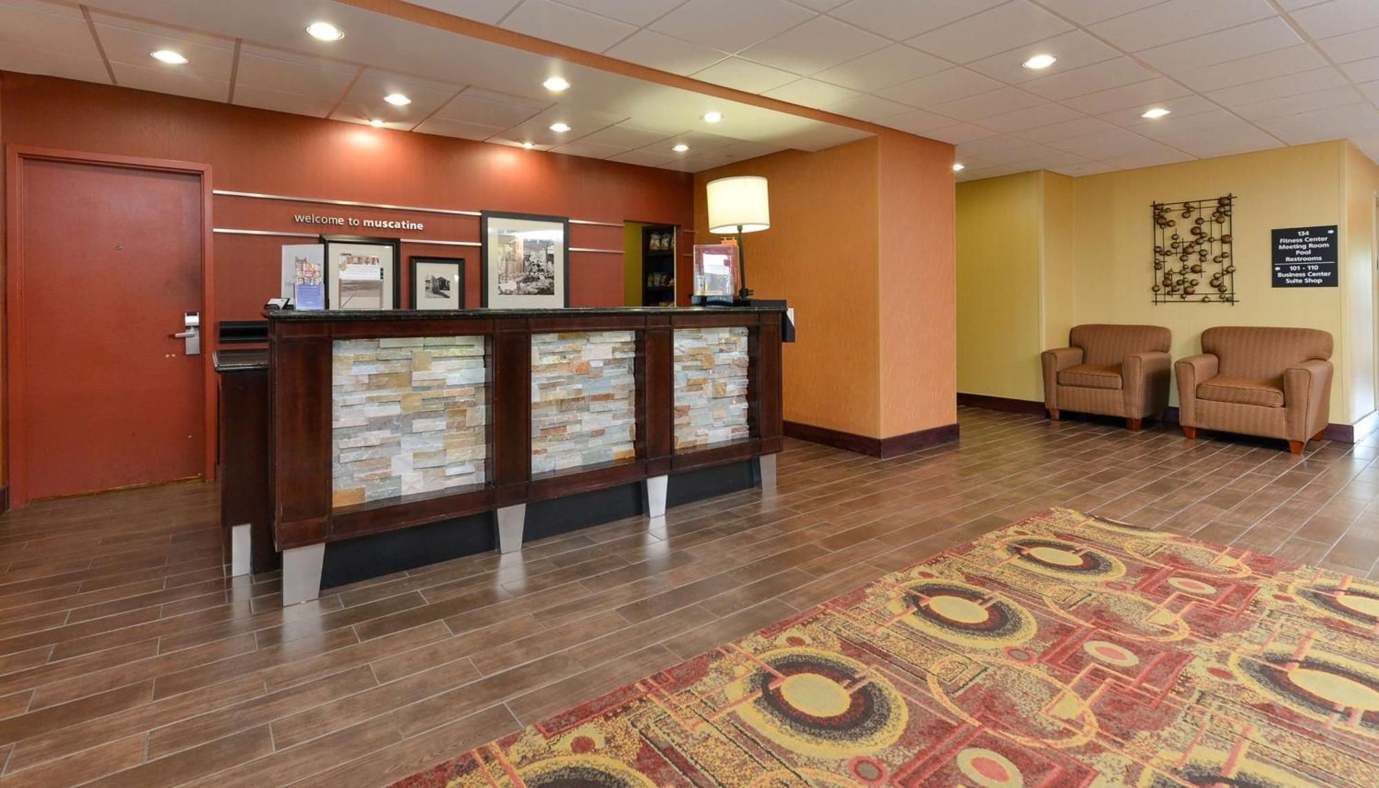 Hampton Inn Muscatine Luaran gambar